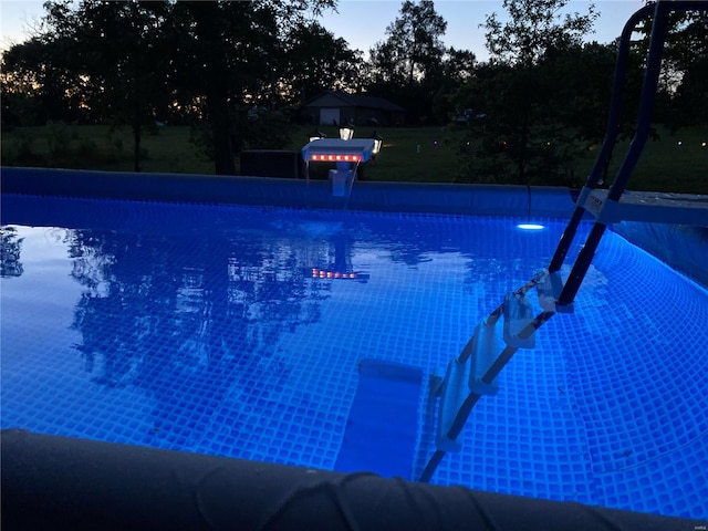 view of pool