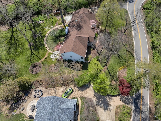 drone / aerial view