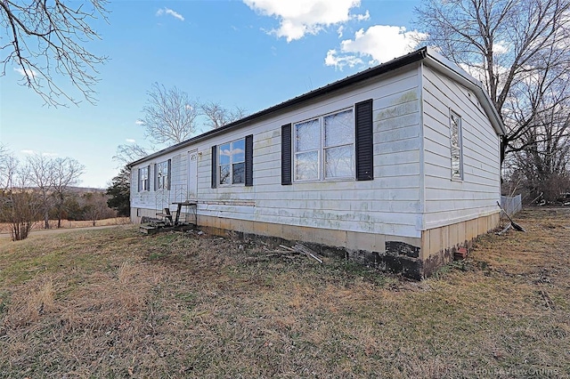 view of side of property