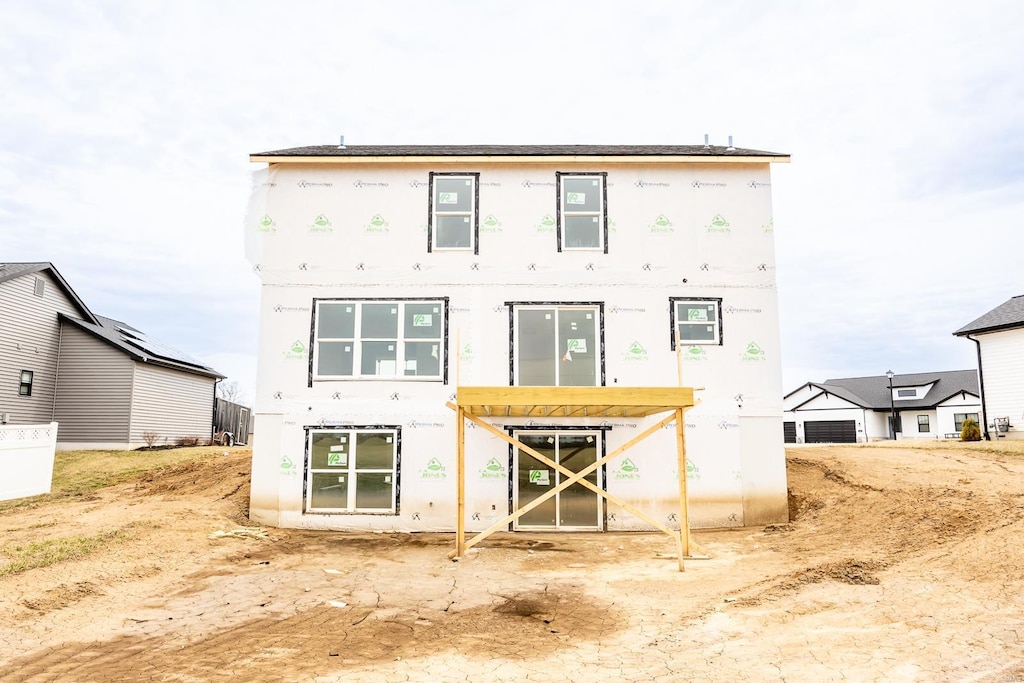 view of rear view of house