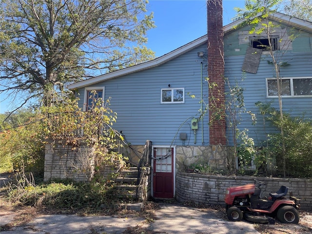 view of property exterior