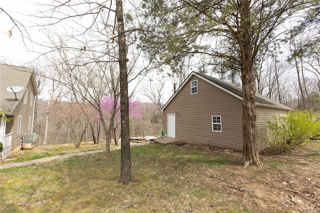 view of side of home