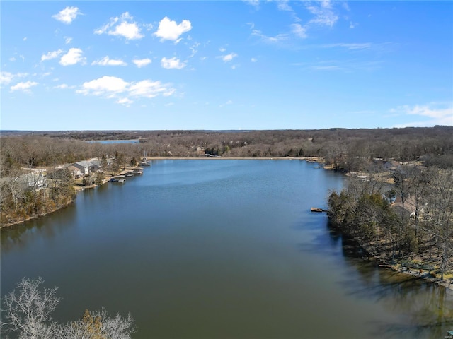 property view of water