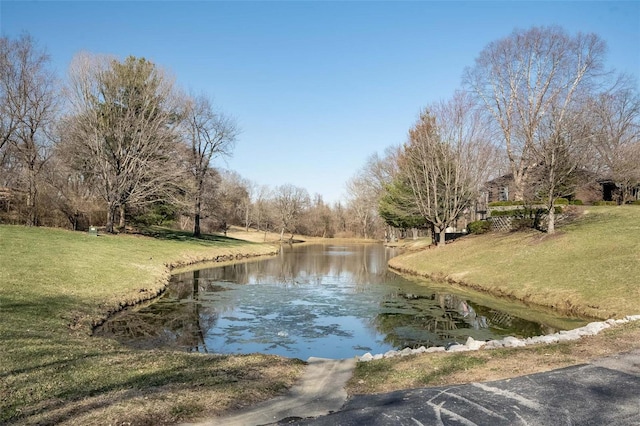 property view of water