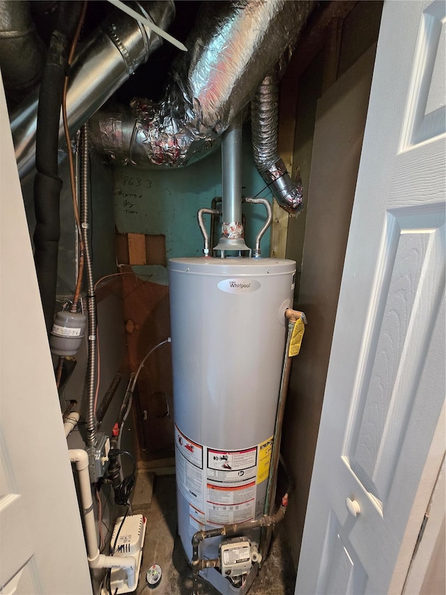 utilities with gas water heater