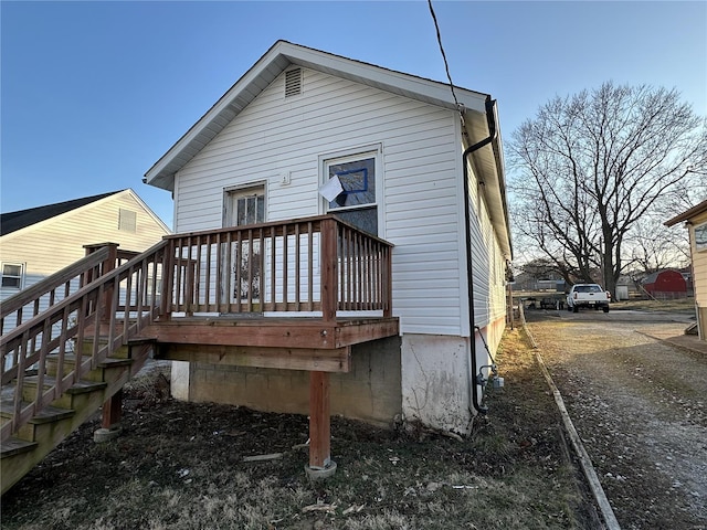 view of back of house