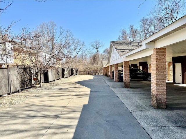 view of street