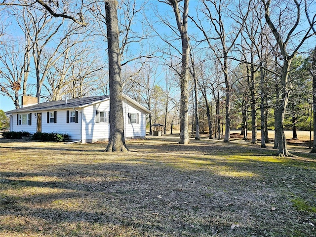 view of yard