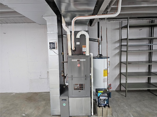 utilities with gas water heater