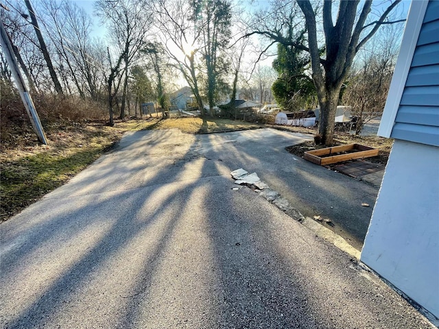 view of road