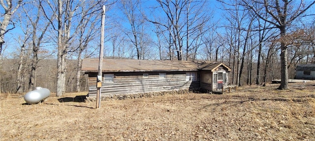 view of side of property