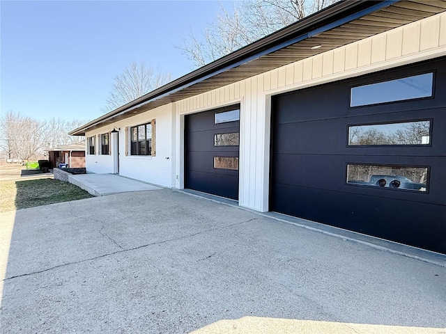 view of property exterior featuring driveway