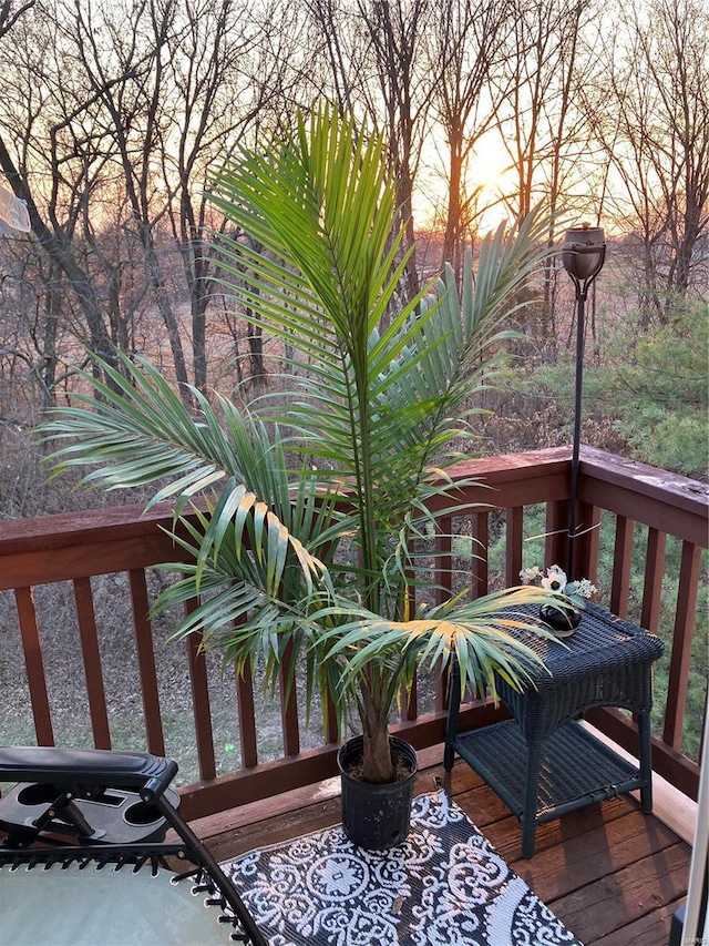 view of deck