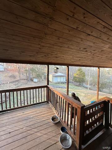 view of deck