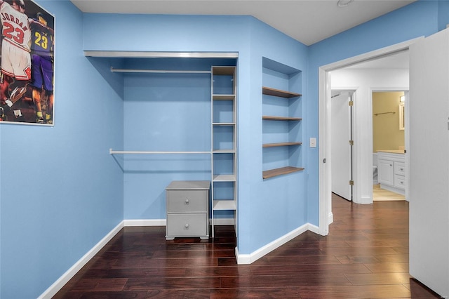 view of closet