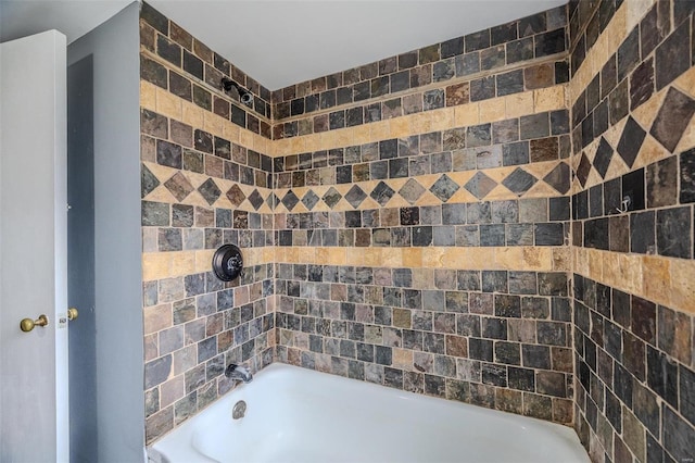 full bathroom with shower / bathing tub combination