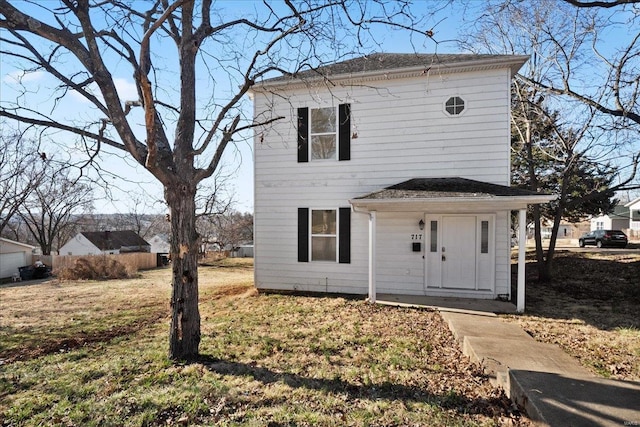 view of front of house