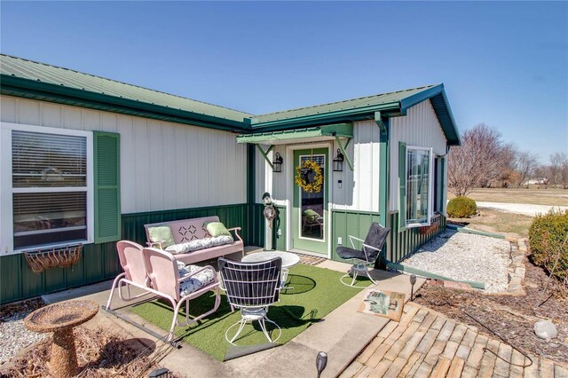 view of patio / terrace with outdoor lounge area