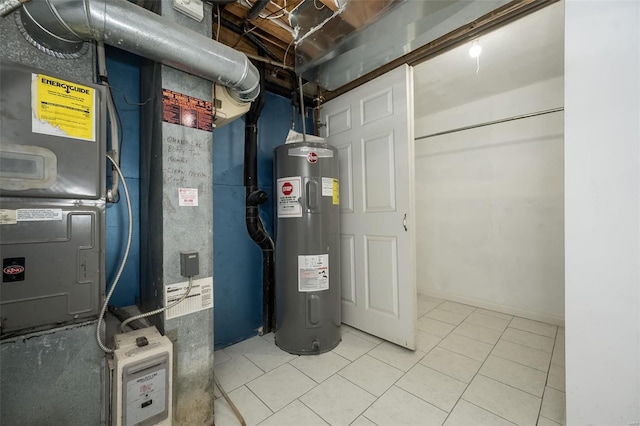 utilities with electric water heater