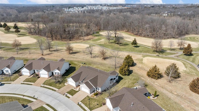 birds eye view of property featuring a residential view