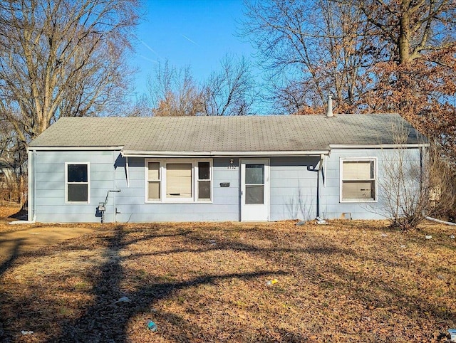 view of ranch-style home