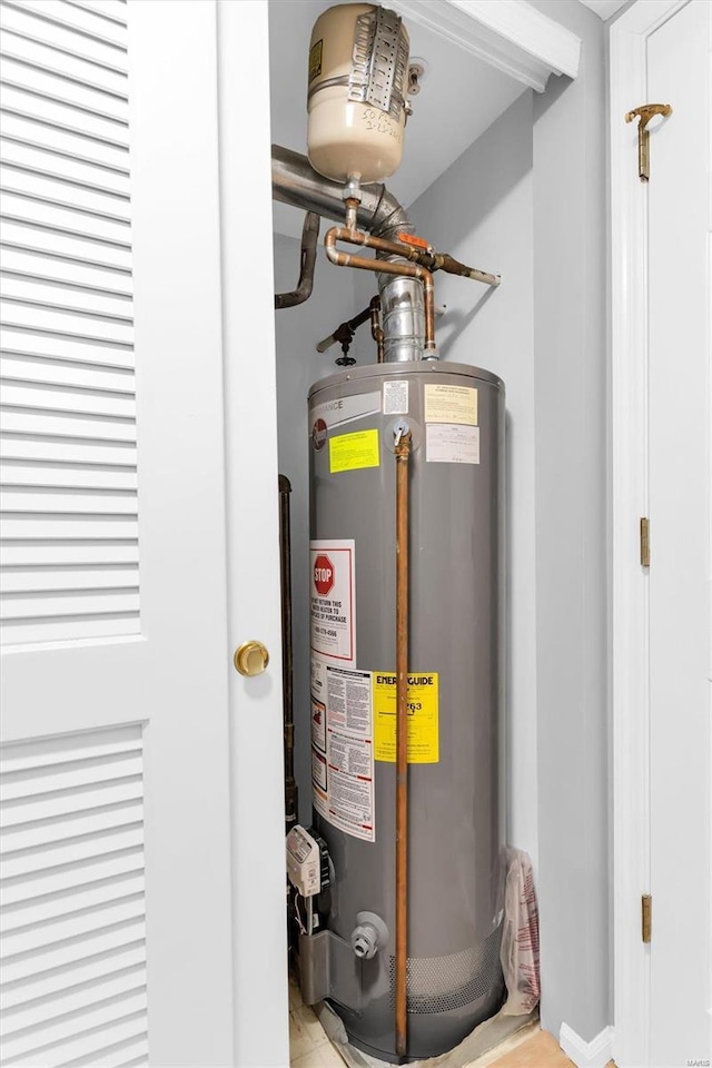 utilities with gas water heater