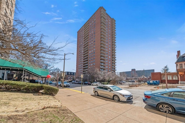 view of property featuring a city view