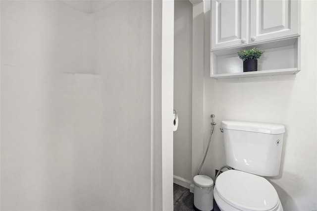 bathroom with toilet