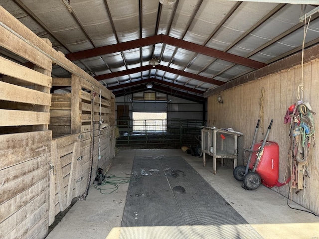 storage area with a garage