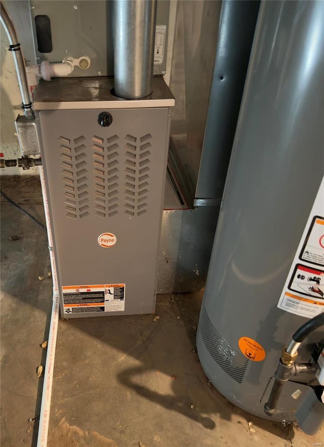 utilities with water heater