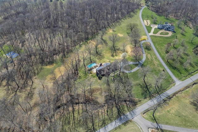 aerial view