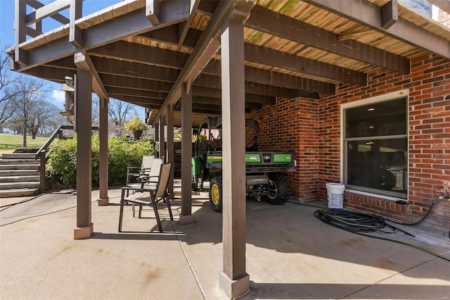 view of patio