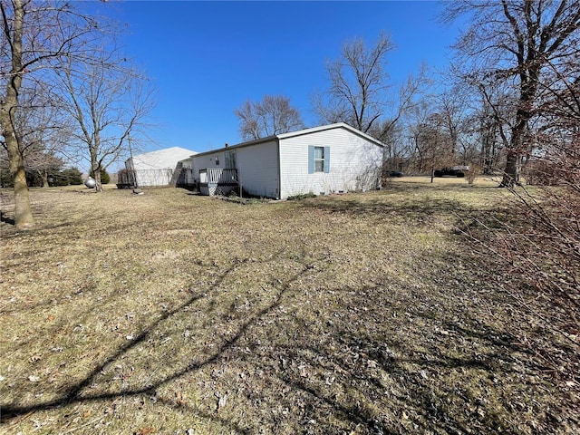 view of side of property