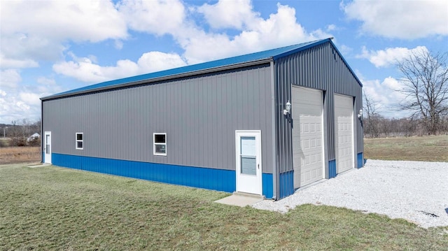 view of outbuilding featuring an outdoor structure