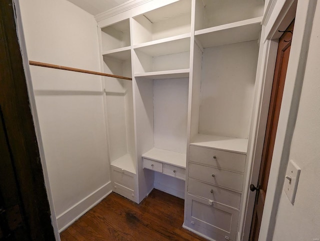 view of closet