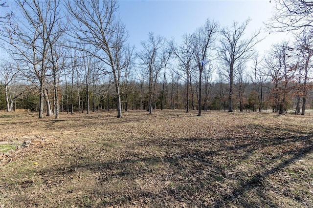 view of landscape with a view of trees