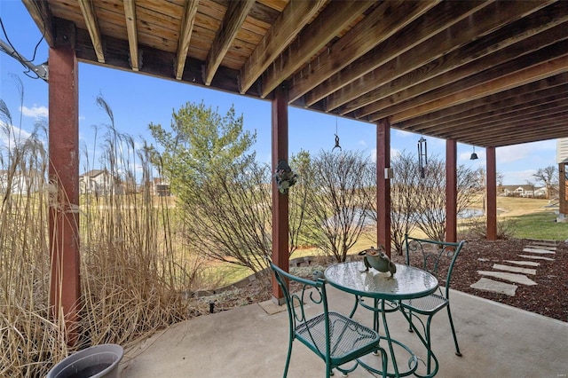 view of patio / terrace