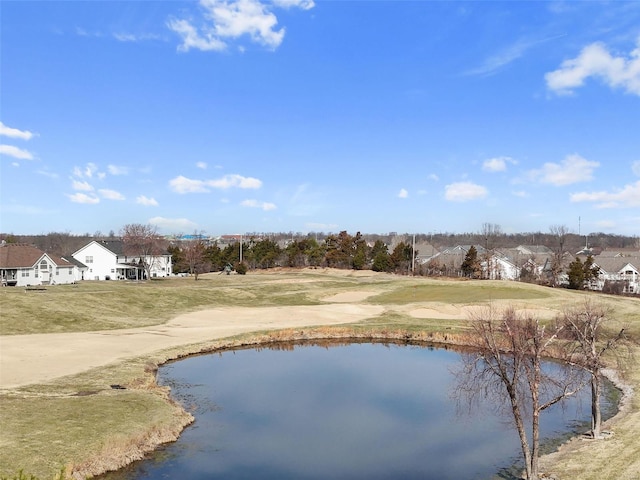 property view of water