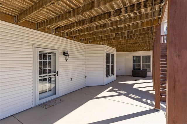 view of patio