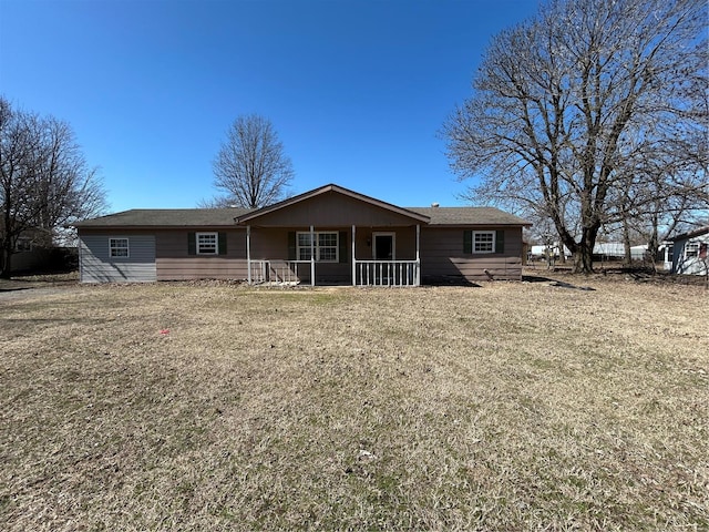 view of ranch-style house