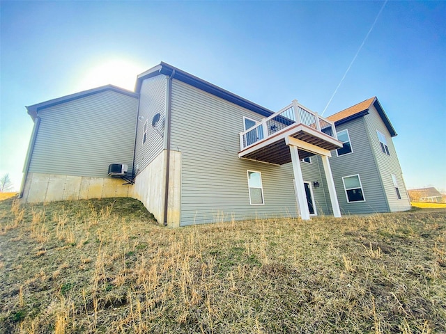 view of rear view of house