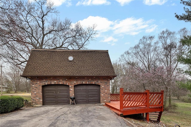 exterior space with driveway