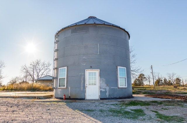 view of back of property