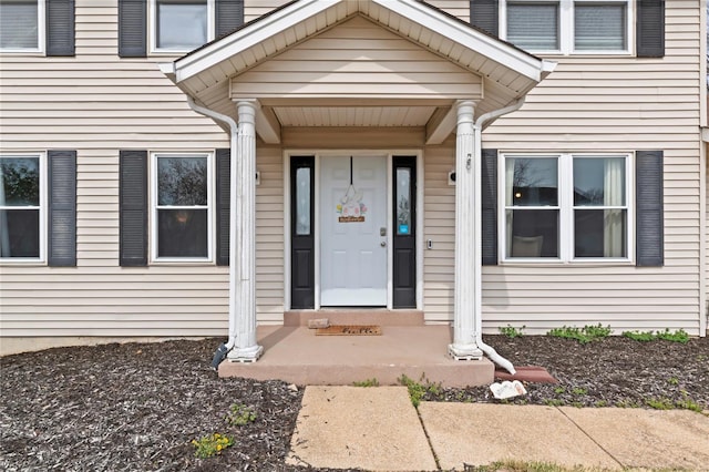 view of property entrance