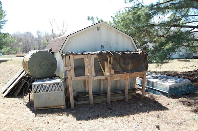 view of poultry coop