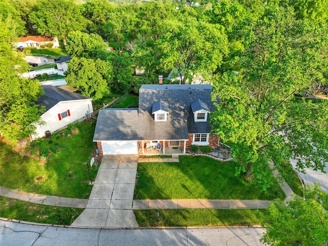 bird's eye view