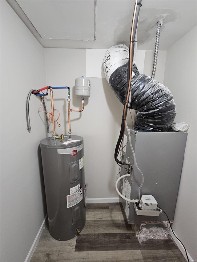 utilities with electric water heater