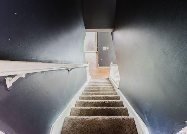 view of staircase