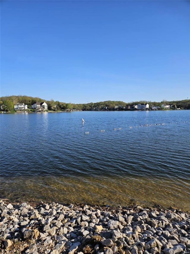 property view of water