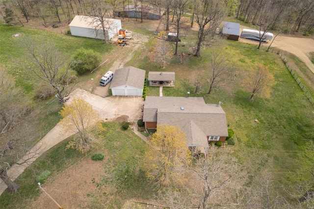 drone / aerial view